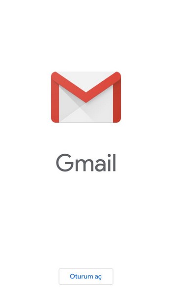 gmail iphone oturum aç
