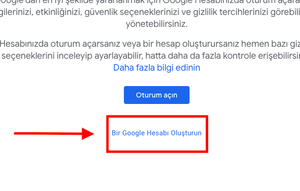 google-hesap-ac