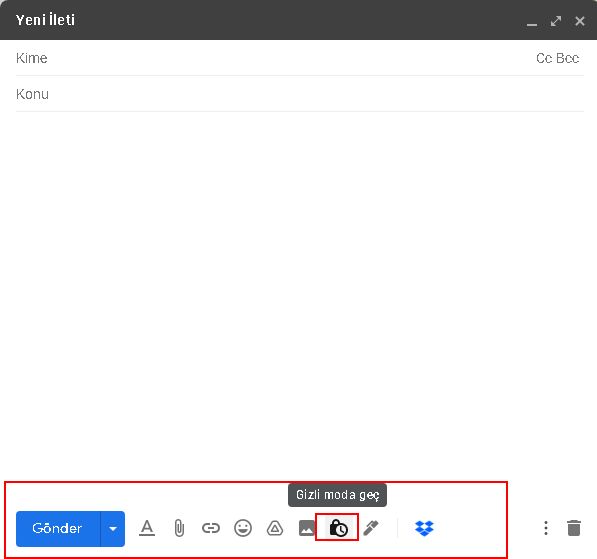 Gmail Mail Şifreleme nasıl yapılır