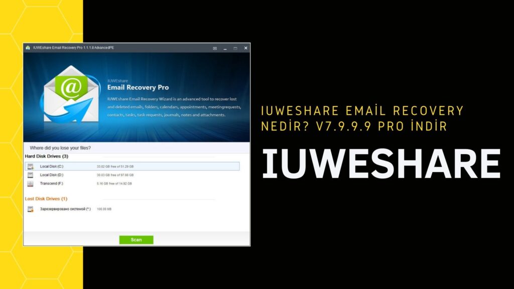 IUWEshare Email Recovery Nedir? V7.9.9.9 Pro İndir